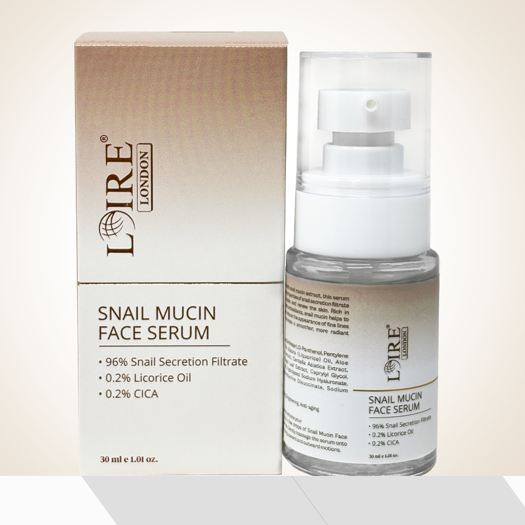 Snail Mucin Face Serum - 96% Snail Secretion Filtrate - Hydrating & Anti-Aging | 30 ml