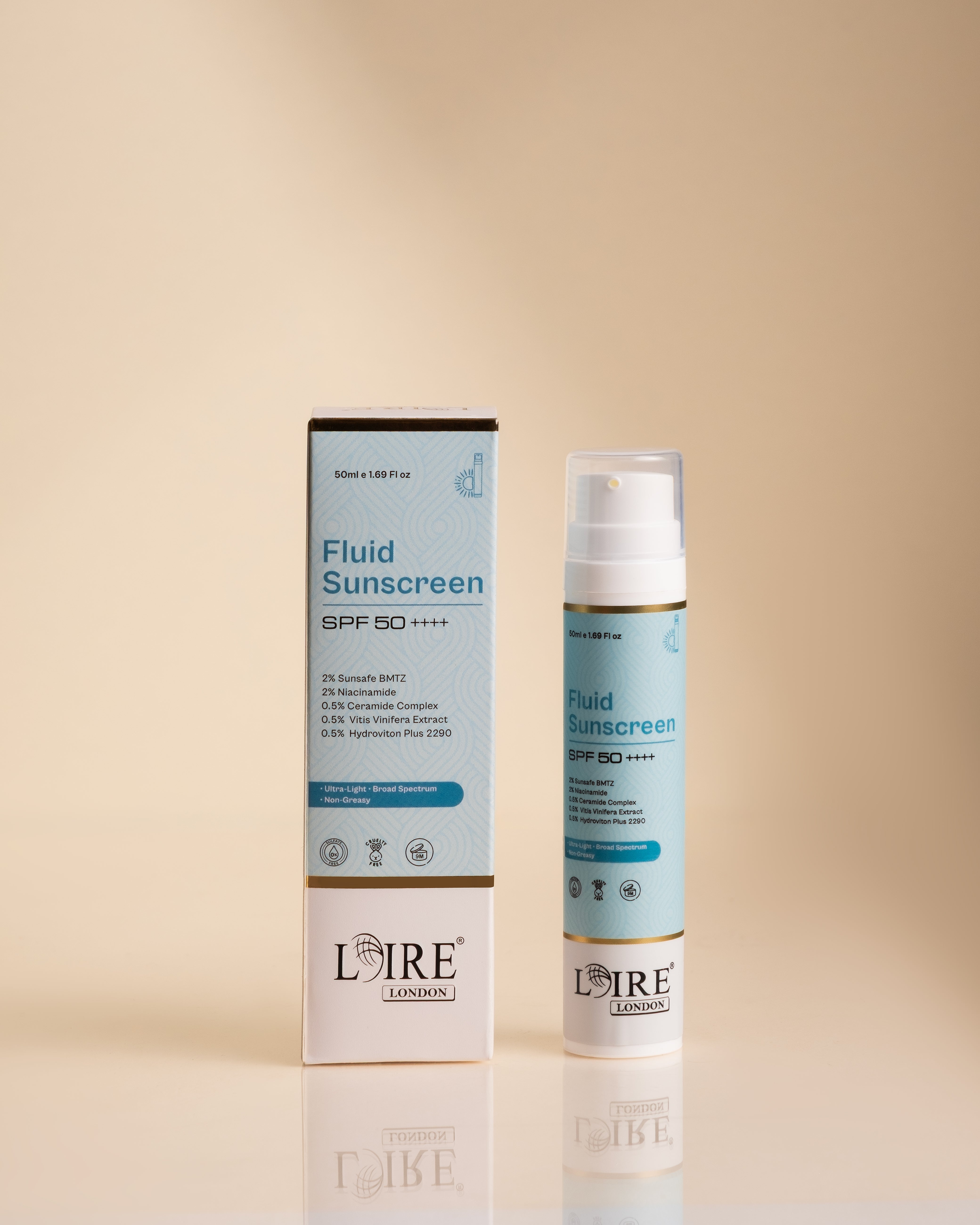 Fluid Sunscreen SPF 50 PA++++
