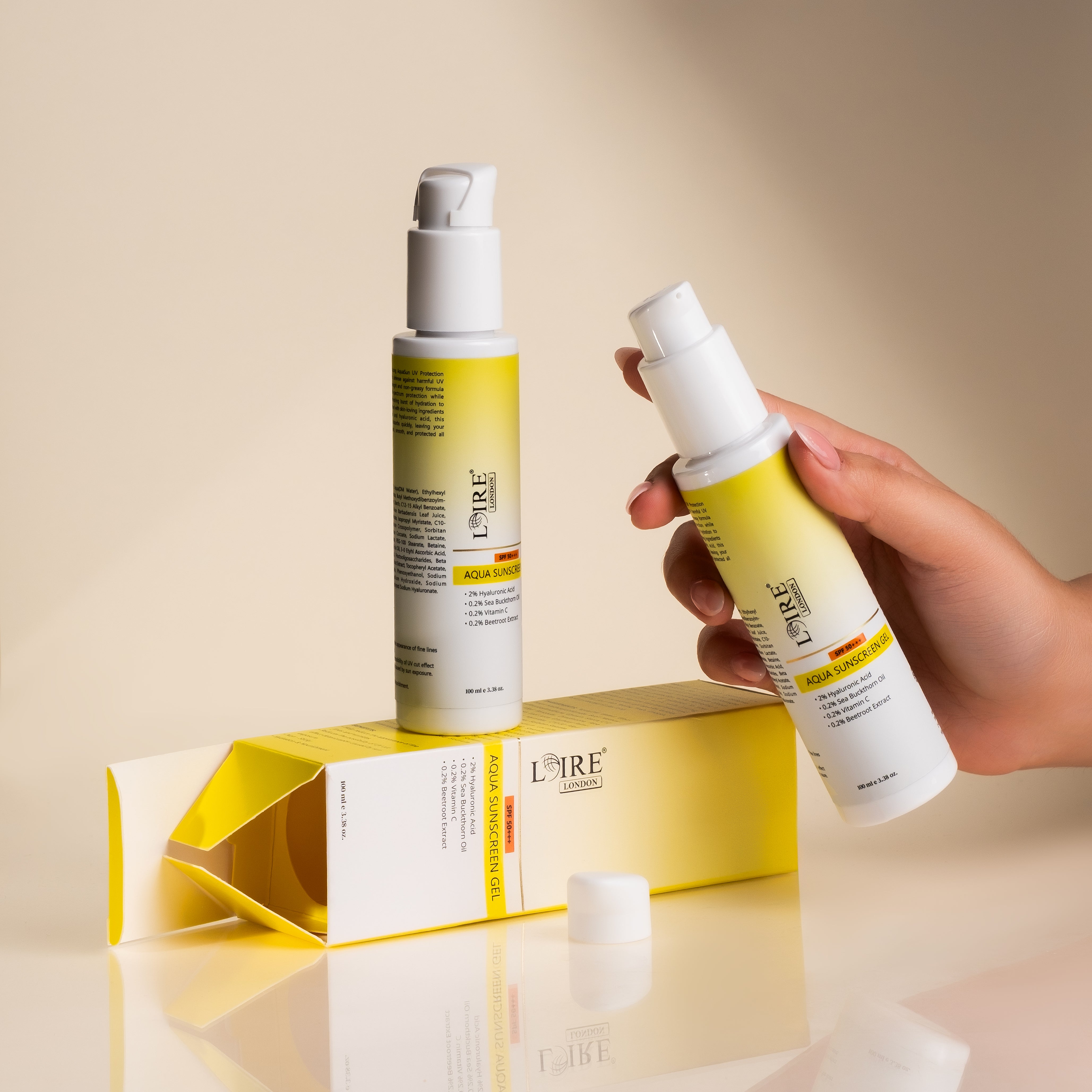 Aqua Sunscreen Gel SPF 50