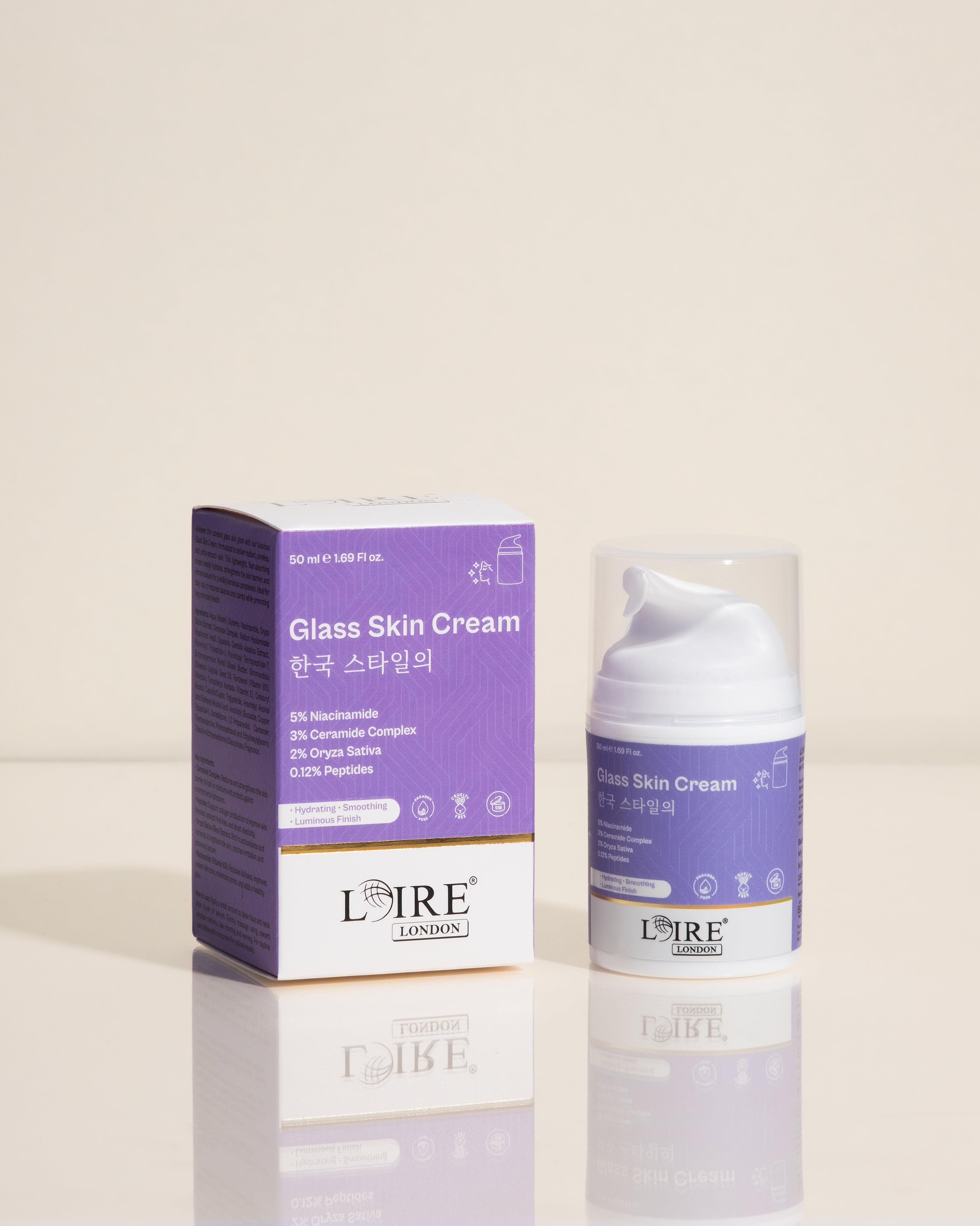 Glass skin cream