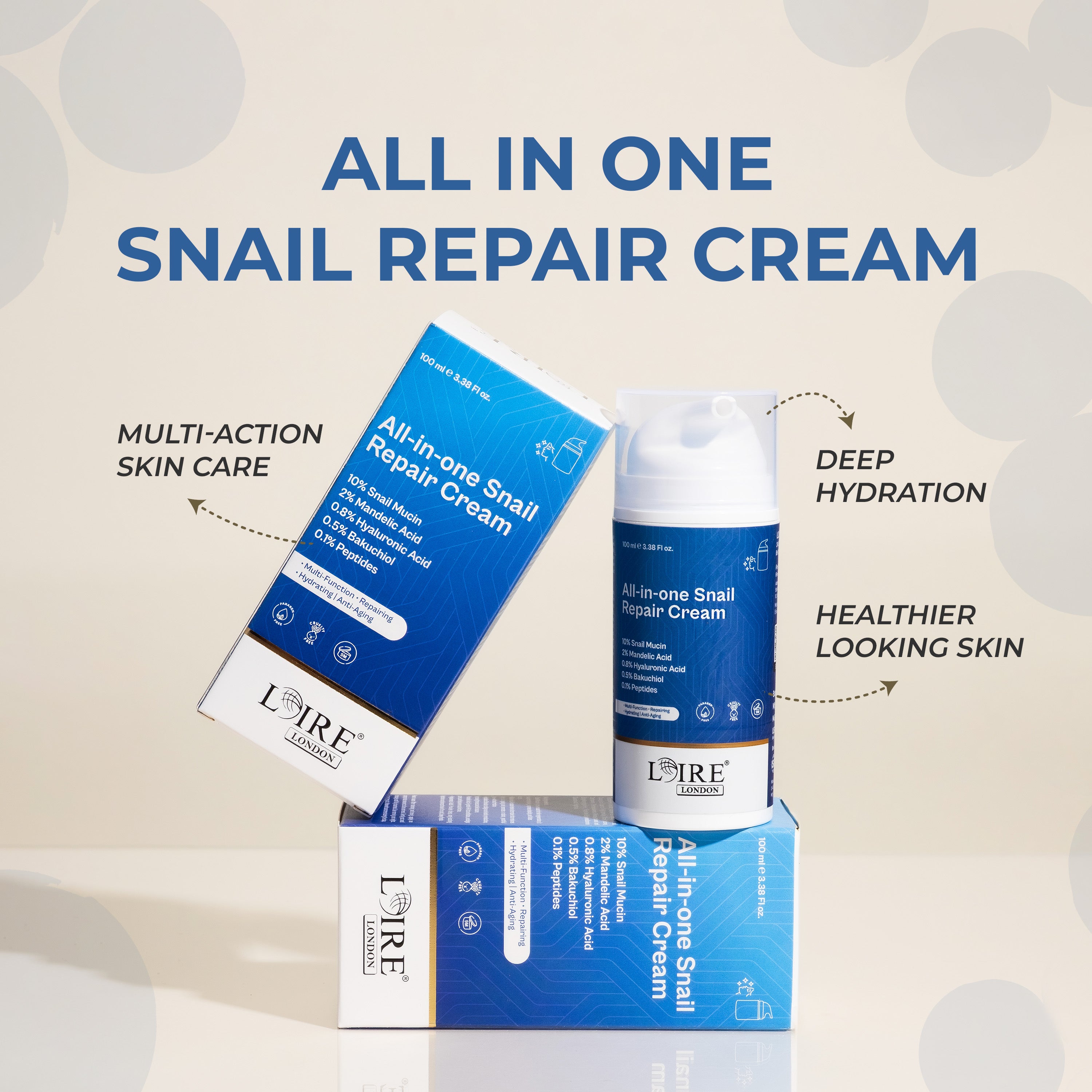 All in one Snail Repair Cream